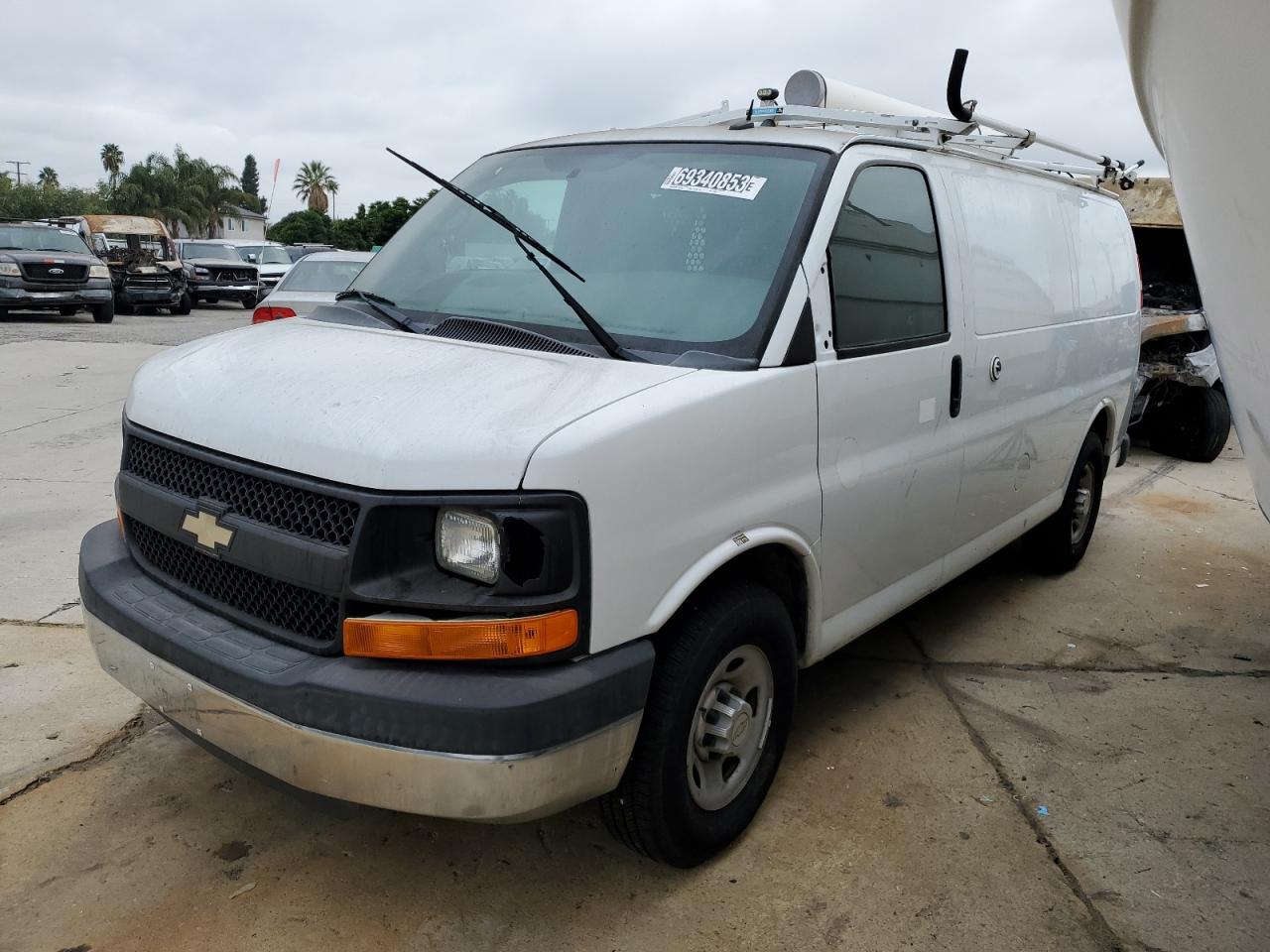 Изображение 1 2014 CHEVROLET EXPRESS G2500  2014 с VIN 1GCWGFCB6E1135992