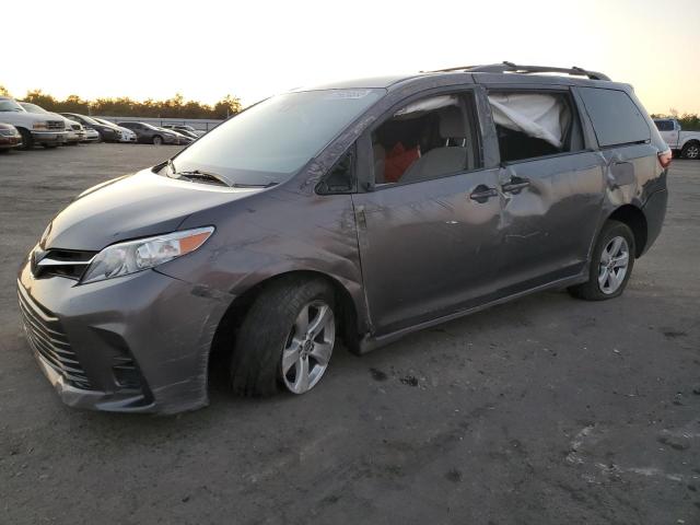 Image 1 of 2020 TOYOTA SIENNA LE 2020 with VIN 5TDKZ3DC9LS077228