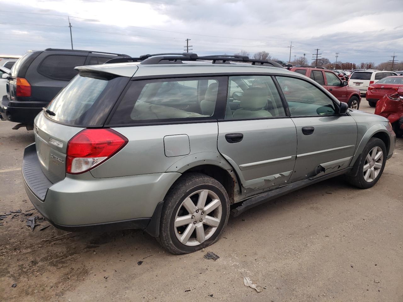 Изображение 3 2009 SUBARU OUTBACK 2.5I 2009 с VIN 4S4BP61C097338675