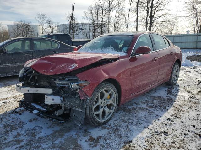 Image 1 of 2018 ALFA ROMEO GIULIA TI Q4 2018 with VIN ZARFAEEN6J7577770