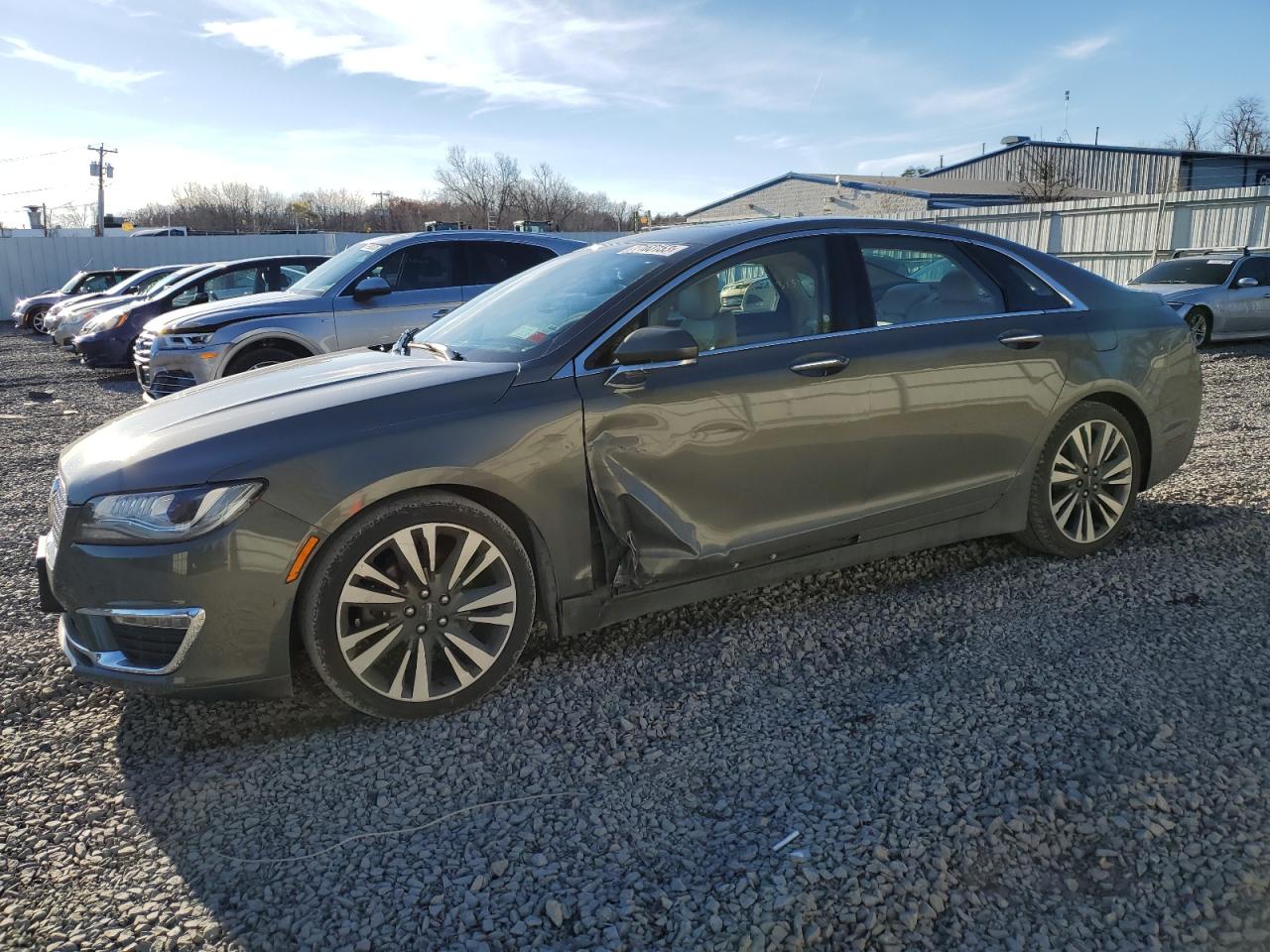 Image 1 of 2017 LINCOLN MKZ RESERVE 2017 with VIN 3LN6L5F96HR641813