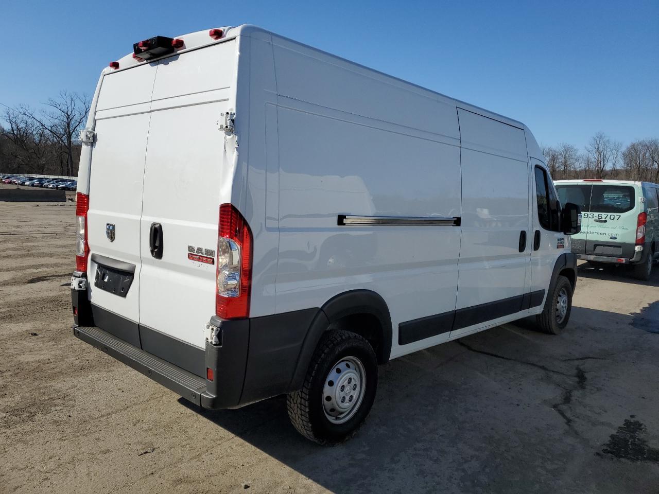 Image 3 of 2018 RAM PROMASTER 2500 2500 HIGH 2018 with VIN 3C6TRVDGXJE156635
