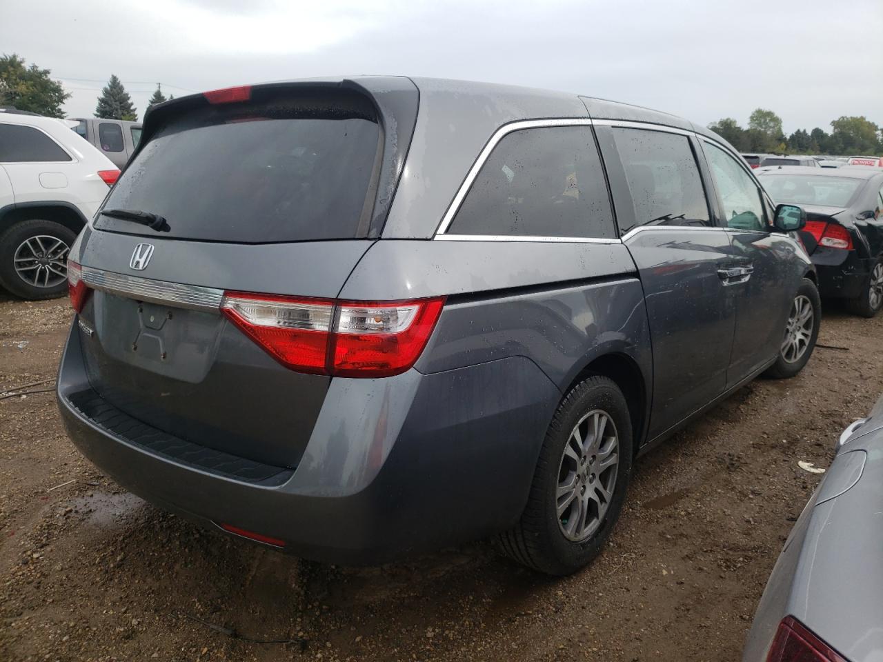 Image 3 of 2012 HONDA ODYSSEY EXL 2012 with VIN 5FNRL5H66CB044773