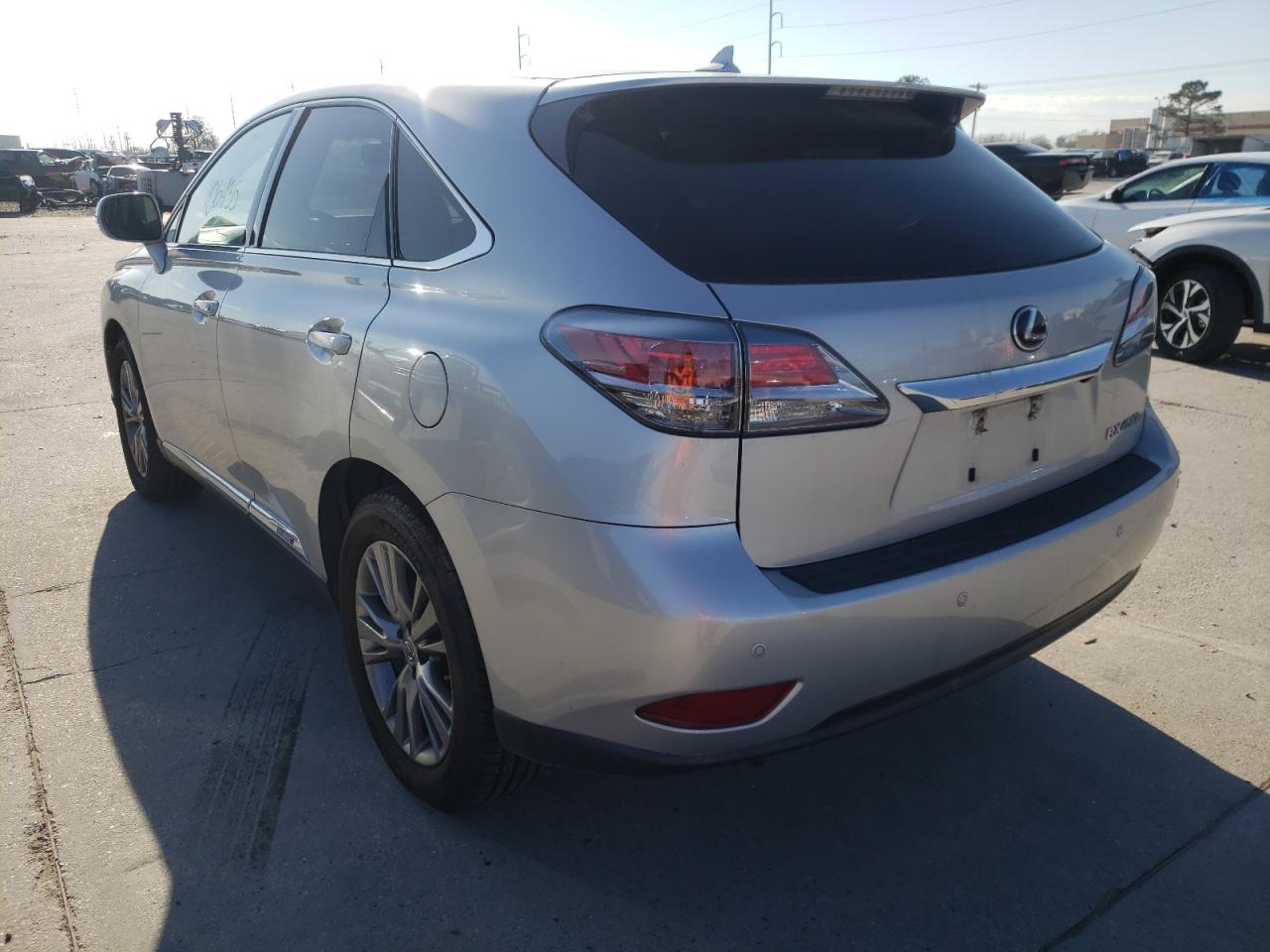 Image 3 of 2013 LEXUS RX 450 2013 with VIN JTJZB1BA6D2007944
