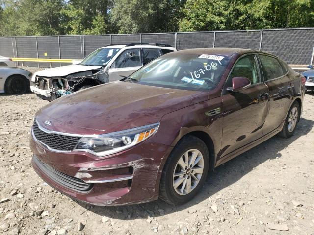 Image 1 of 2017 KIA OPTIMA LX 2017 with VIN 5XXGT4L31HG167061