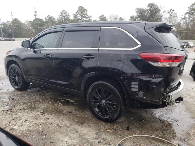 Image 2 of 2019 TOYOTA HIGHLANDER SE 2019 with VIN 5TDKZRFH9KS357533