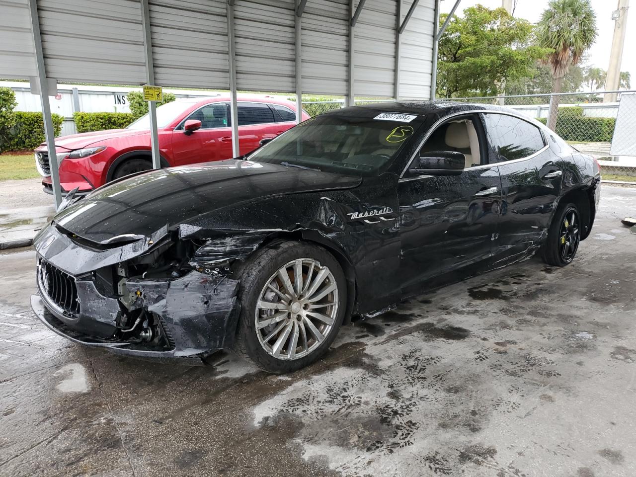 Image 1 of 2015 MASERATI GHIBLI  2015 with VIN ZAM57XSA9F1149540