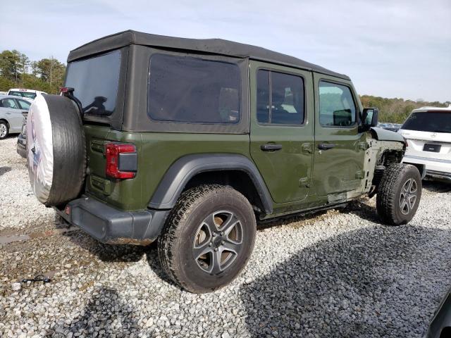 Image 3 of 2021 JEEP WRANGLER UNLIMITED SPORT 2021 with VIN 1C4HJXDG8MW612899