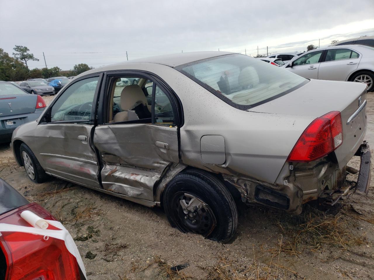 Obraz 2 z 2003 HONDA CIVIC LX 2003 z VIN 1HGES16583L032952