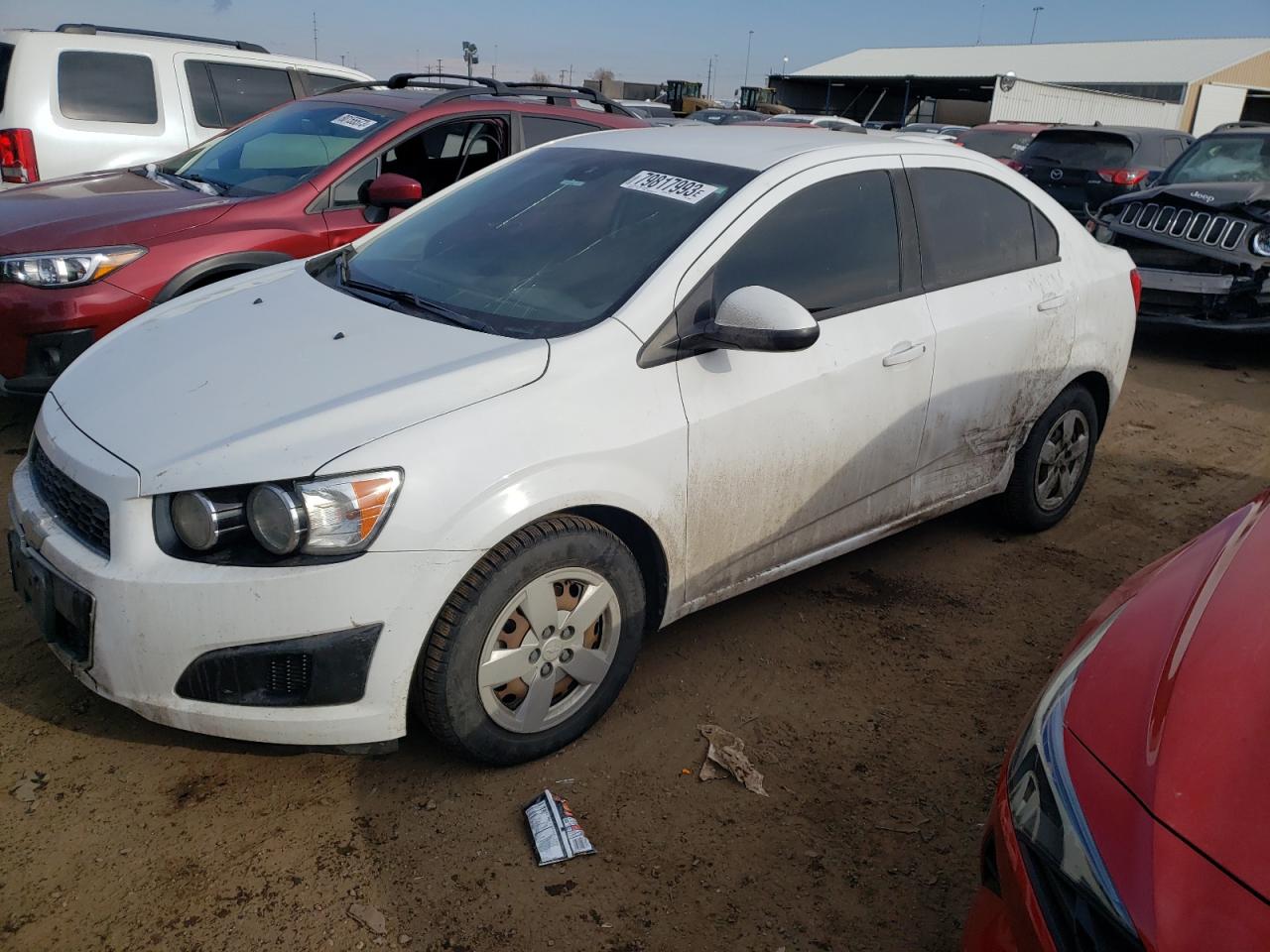 Image 1 of 2016 CHEVROLET SONIC LS 2016 with VIN 1G1JA5SH9G4102846