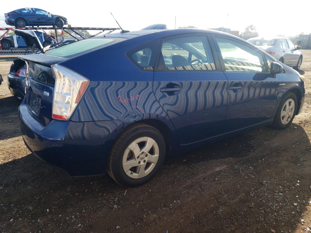 Image 3 of 2010 TOYOTA PRIUS  2010 with VIN JTDKN3DU4A0210398