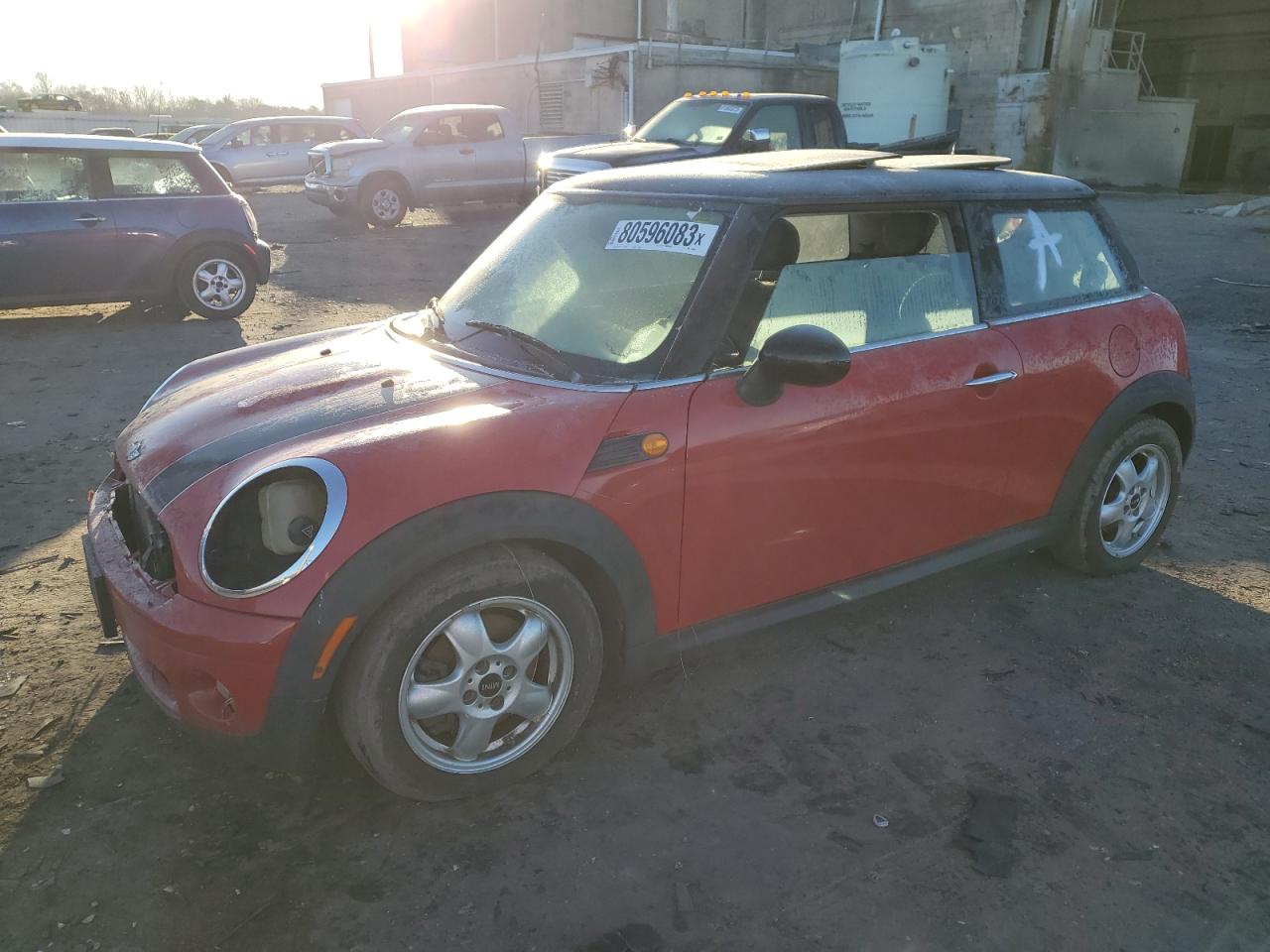 Image 1 of 2010 MINI COOPER  2010 with VIN WMWMF3C51ATZ63995