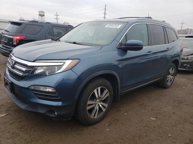 Image 1 of 2017 HONDA PILOT EXL 2017 with VIN 5FNYF6H58HB048573