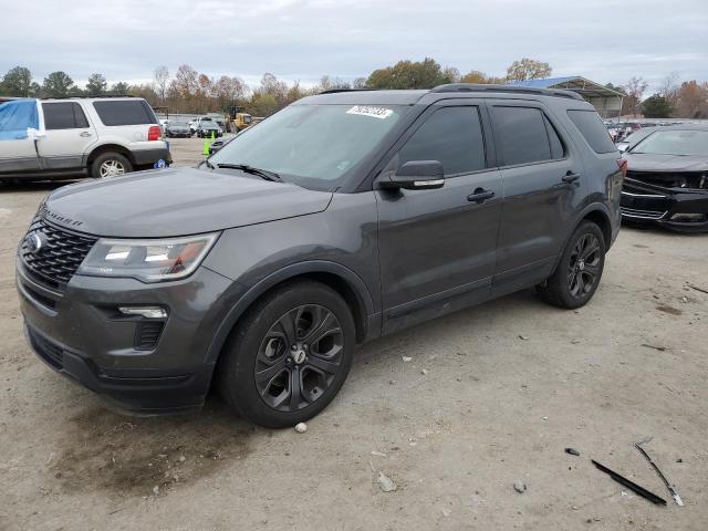 Image 1 of 2018 FORD EXPLORER SPORT 2018 with VIN 1FM5K8GTXJGC22225