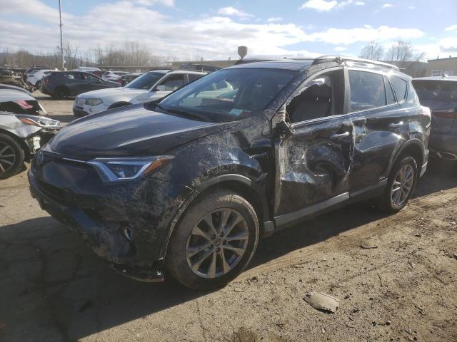 Image 1 of 2018 TOYOTA RAV4 HV LIMITED 2018 with VIN JTMDJREV2JD214781