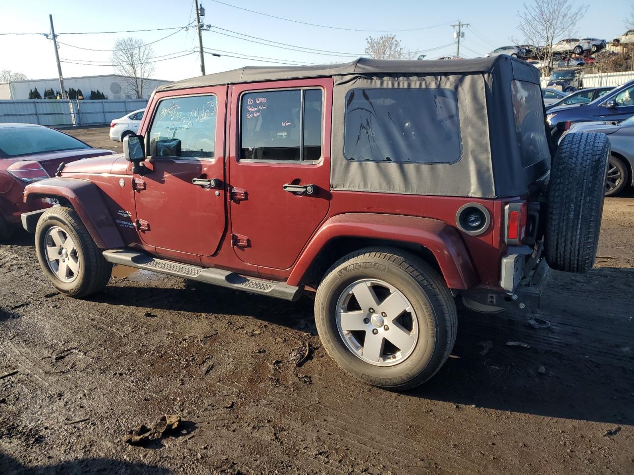 Image 2 of 2010 JEEP WRANGLER UNLIMITED SAHARA 2010 with VIN 1J4BA5H13AL131949