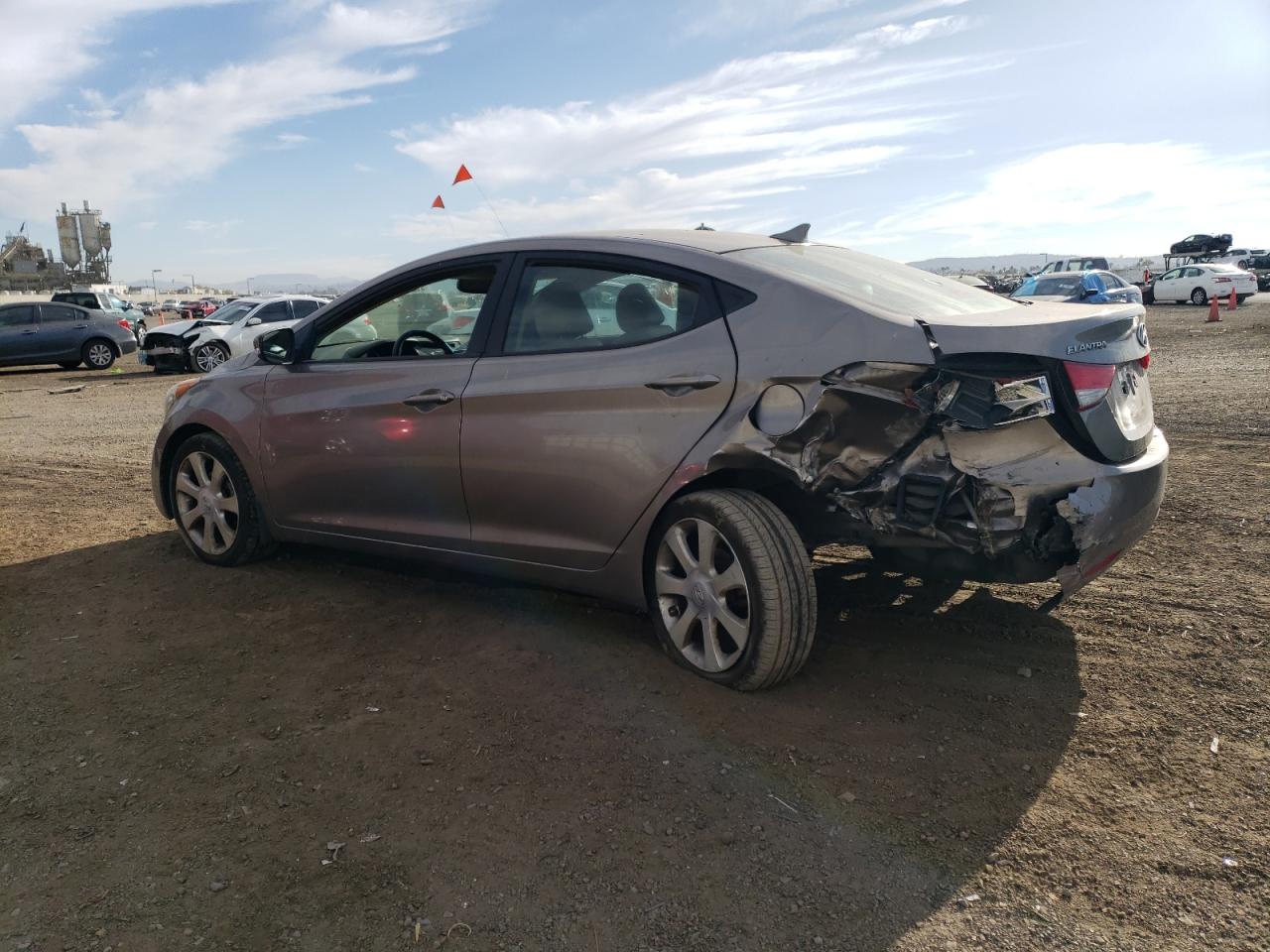 Image 2 of 2012 HYUNDAI ELANTRA GLS 2012 with VIN 5NPDH4AE3CH132656