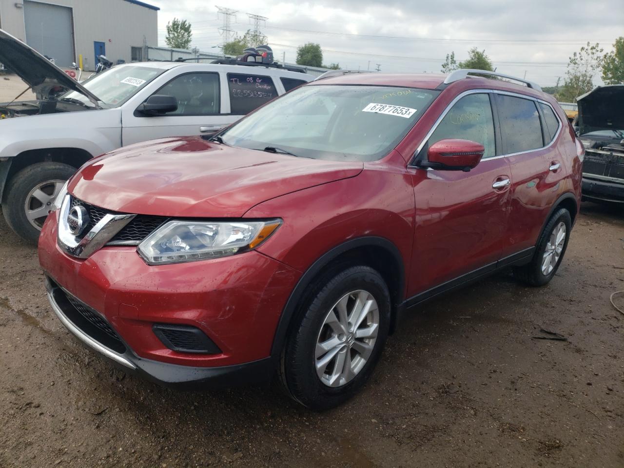 Изображение 1 2016 NISSAN ROGUE S 2016 с VIN 5N1AT2MN9GC765287
