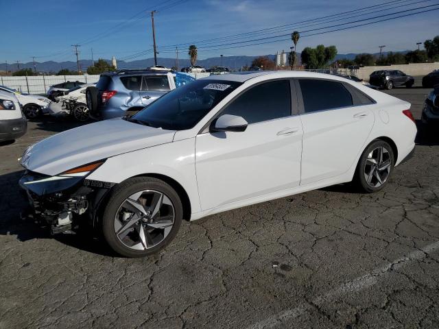 Image 1 of 2023 HYUNDAI ELANTRA LIMITED 2023 with VIN KMHLN4AJ4PU055935
