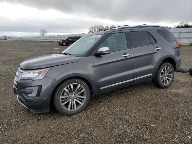 Image 1 of 2017 FORD EXPLORER PLATINUM 2017 with VIN 1FM5K8HT6HGD91845
