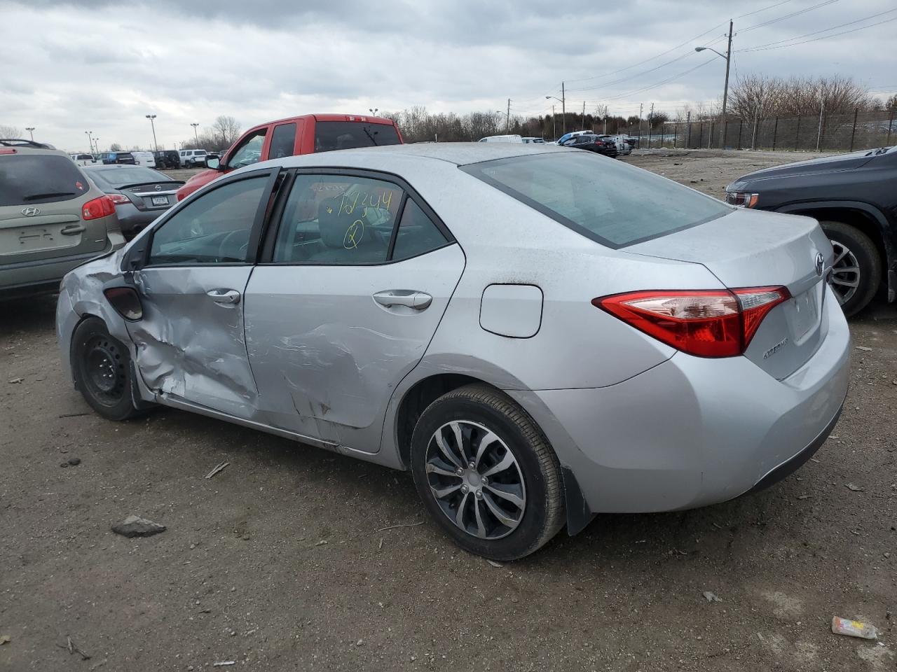 Image 2 of 2017 TOYOTA COROLLA L 2017 with VIN 2T1BURHE3HC767344