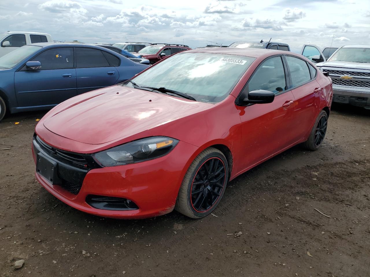Изображение 1 2016 DODGE DART SXT 2016 с VIN 1C3CDFBB8GD516214