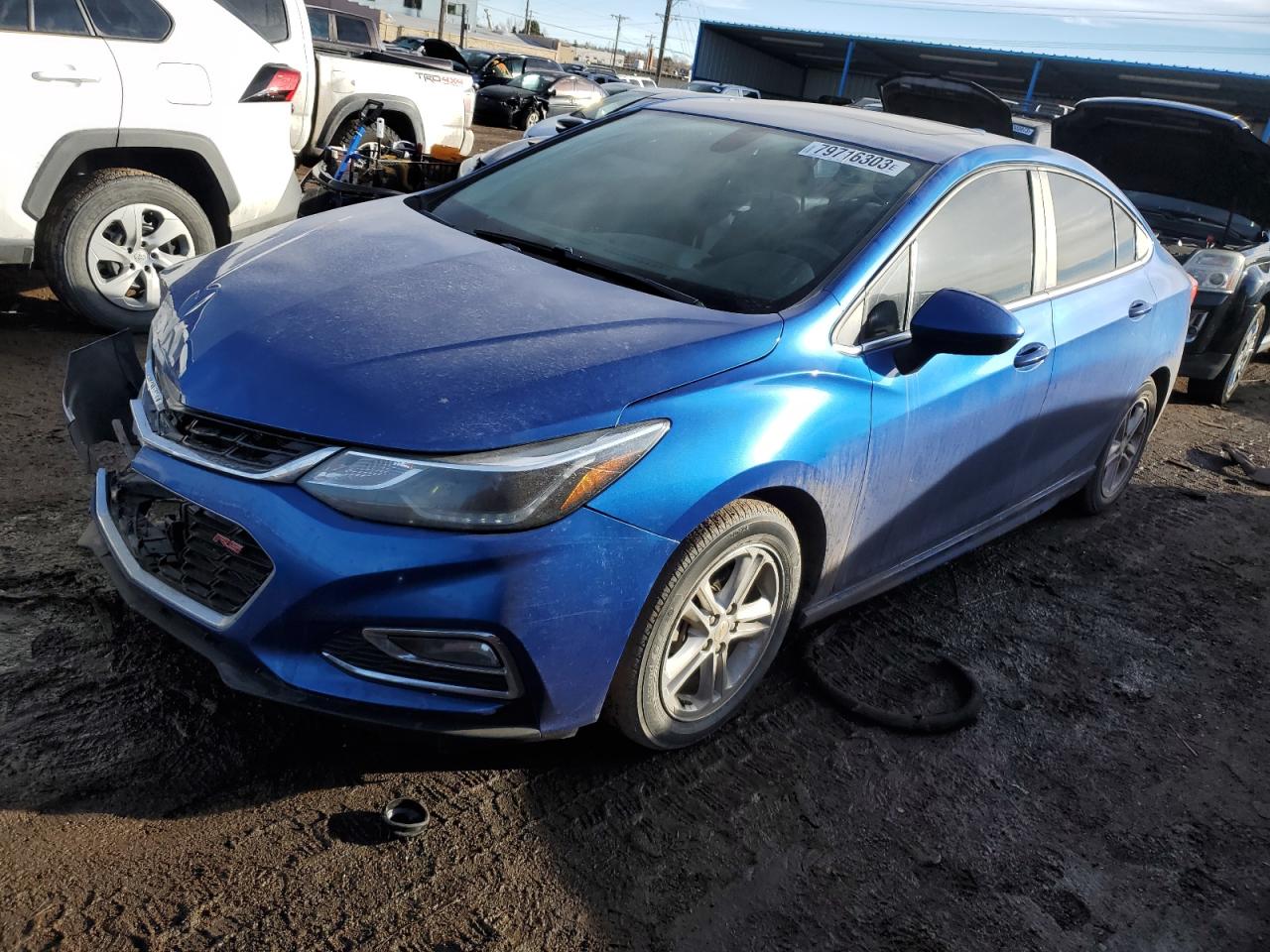 Изображение 1 2016 CHEVROLET CRUZE LT 2016 с VIN 1G1BE5SM7G7233438