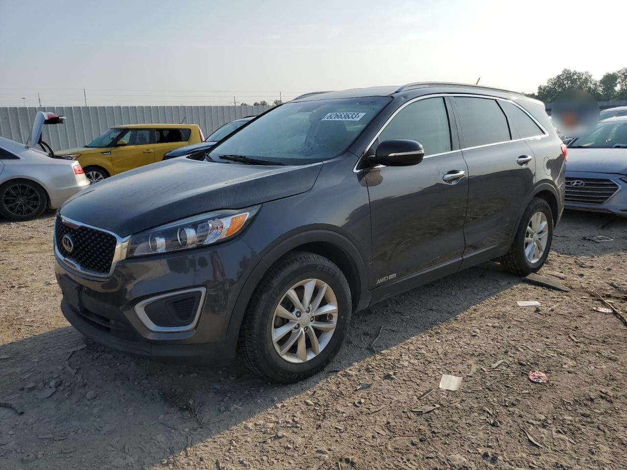 Изображение 1 2017 KIA SORENTO LX 2017 с VIN 5XYPGDA54HG289501