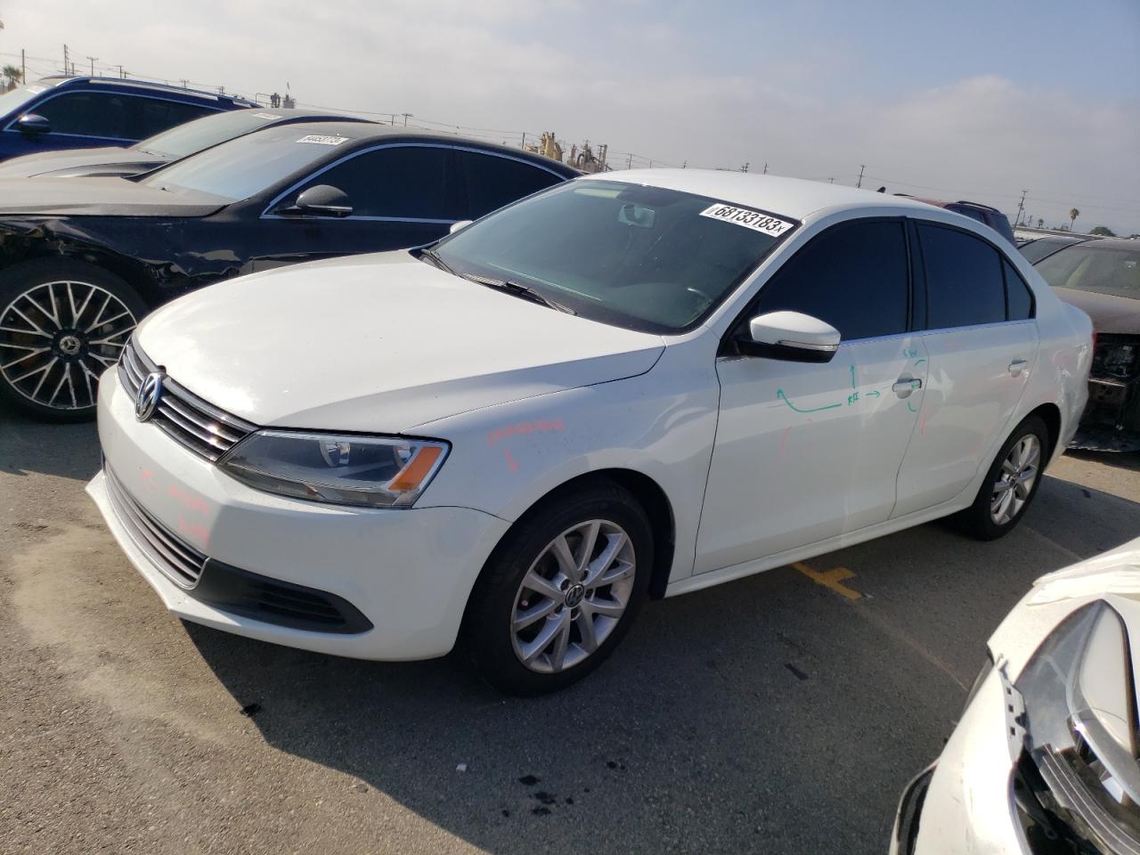 Image 1 of 2014 VOLKSWAGEN JETTA SE 2014 with VIN 3VWD17AJ2EM421248