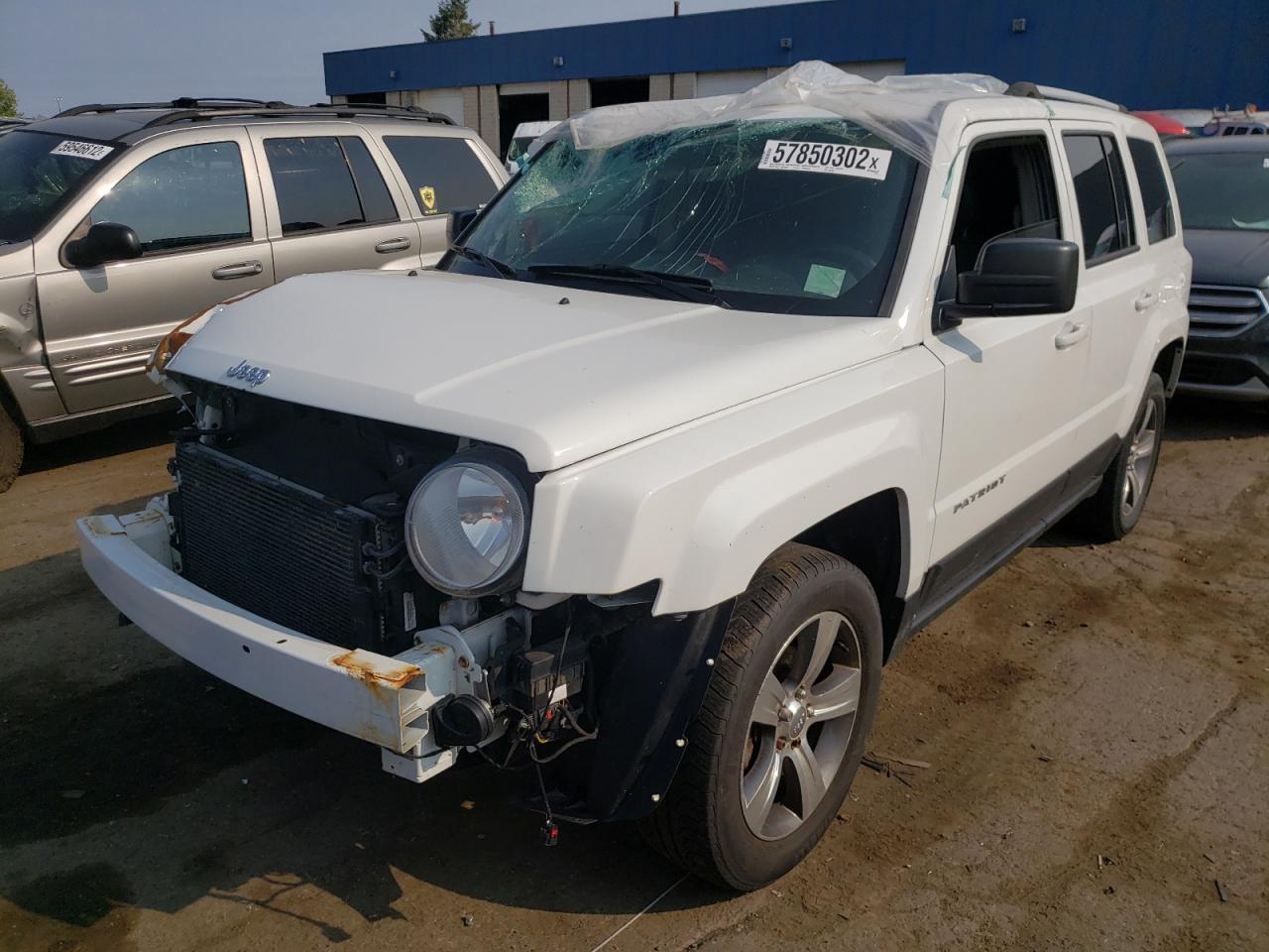 Image 2 of 2016 JEEP PATRIOT LATITUDE 2016 with VIN 1C4NJRFB2GD647499