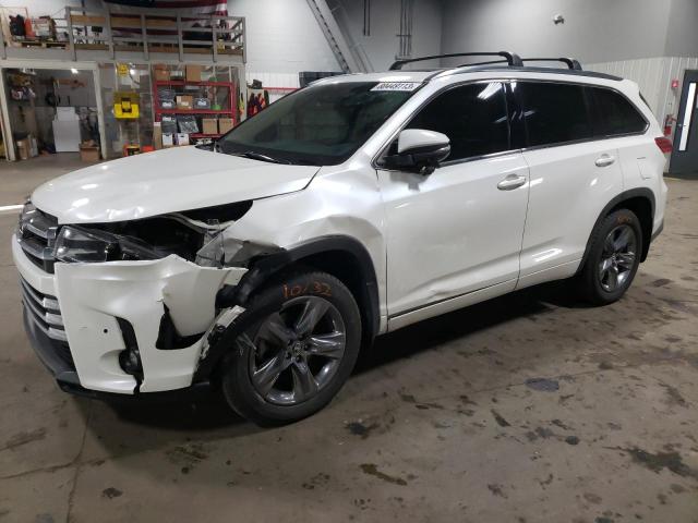 Image 1 of 2019 TOYOTA HIGHLANDER LIMITED 2019 with VIN 5TDDZRFH6KS939730