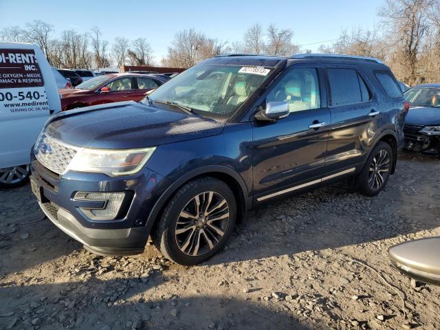Image 1 of 2016 FORD EXPLORER PLATINUM 2016 with VIN 1FM5K8HT9GGC97179