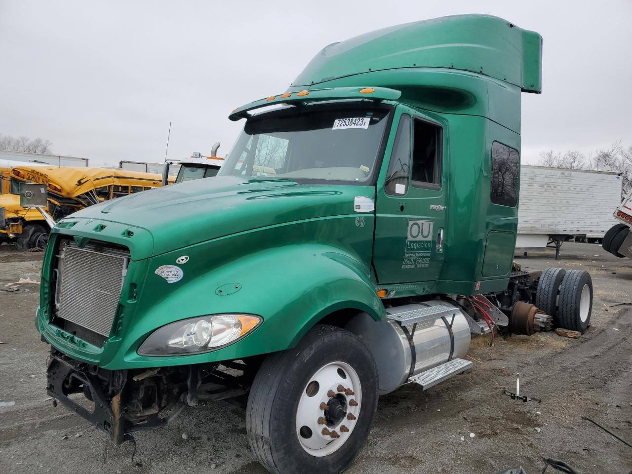 Image 2 of 2012 INTERNATIONAL PROSTAR  2012 with VIN 3HSDJSJR7CN647716