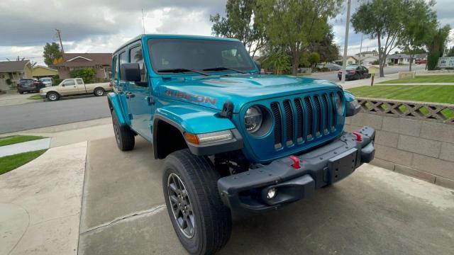 Image 1 of 2020 JEEP WRANGLER UNLIMITED RUBICON 2020 with VIN 1C4HJXFN2LW106401