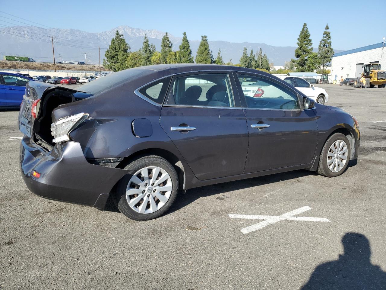 Image 3 of 2014 NISSAN SENTRA S 2014 with VIN 3N1AB7AP0EL653993