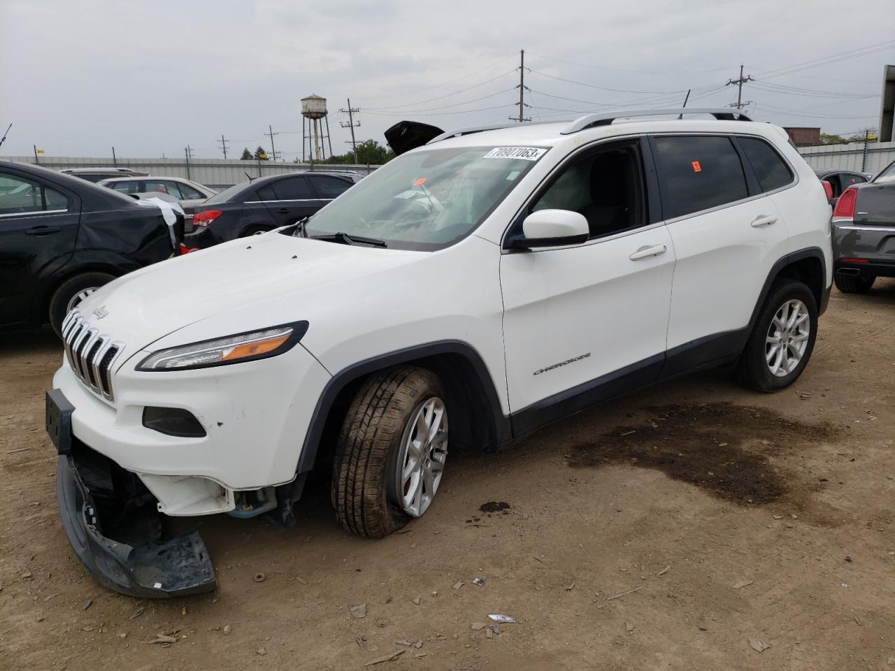 Image 1 of 2018 JEEP CHEROKEE LATITUDE 2018 with VIN 1C4PJLCB8JD538868