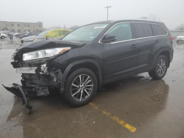 Изображение 1 2019 TOYOTA HIGHLANDER SE 2019 с VIN 5TDJZRFH3KS614729