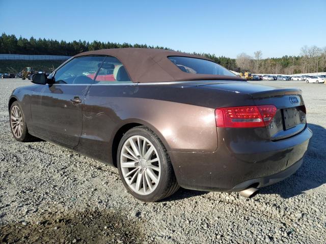 Image 2 of 2012 AUDI A5 PRESTIGE 2012 with VIN WAUVFAFH8CN001926