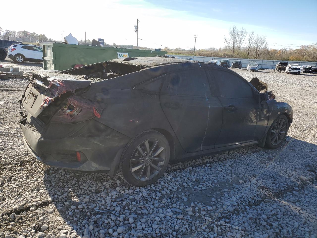Image 3 of 2019 HONDA CIVIC EX 2019 with VIN 19XFC1F32KE012721
