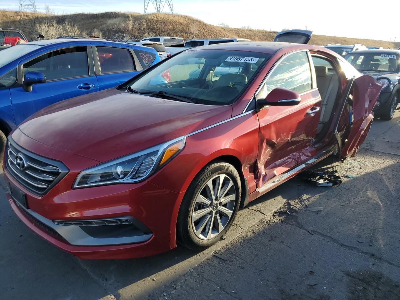 Изображение 1 2017 HYUNDAI SONATA SPORT 2017 с VIN 5NPE34AFXHH570707