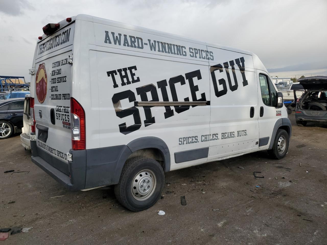 Obraz 3 z 2018 RAM PROMASTER 2500 2500 HIGH 2018 z VIN 3C6TRVDG1JE154658