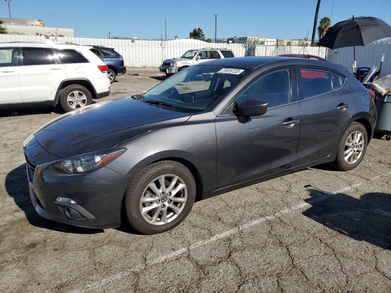 Image 1 of 2016 MAZDA 3 GRAND TOURING 2016 with VIN JM1BM1N76G1288846