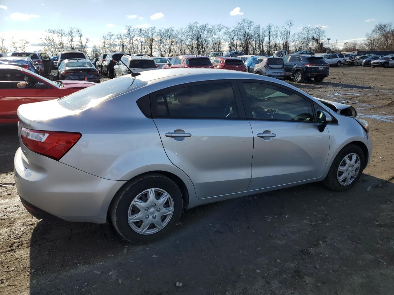 Image 3 of 2013 KIA RIO LX 2013 with VIN KNADM4A36D6212679