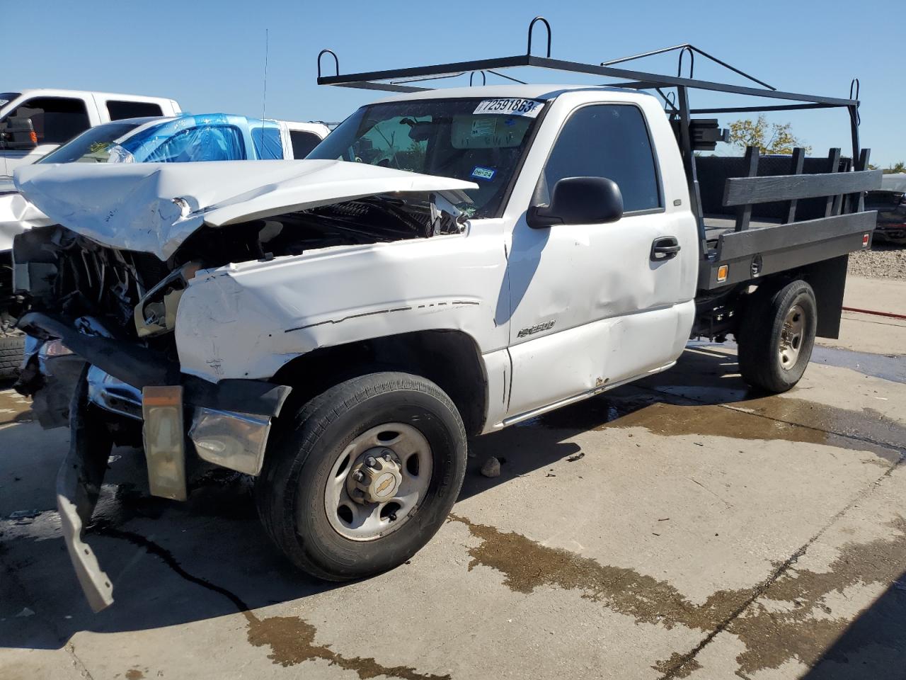 Image 1 of 2003 CHEVROLET SILVERADO C2500 2003 with VIN 1GBGC24U43Z312695