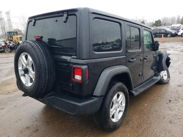 Image 3 of 2022 JEEP WRANGLER UNLIMITED SPORT 2022 with VIN 1C4HJXDN0NW148605