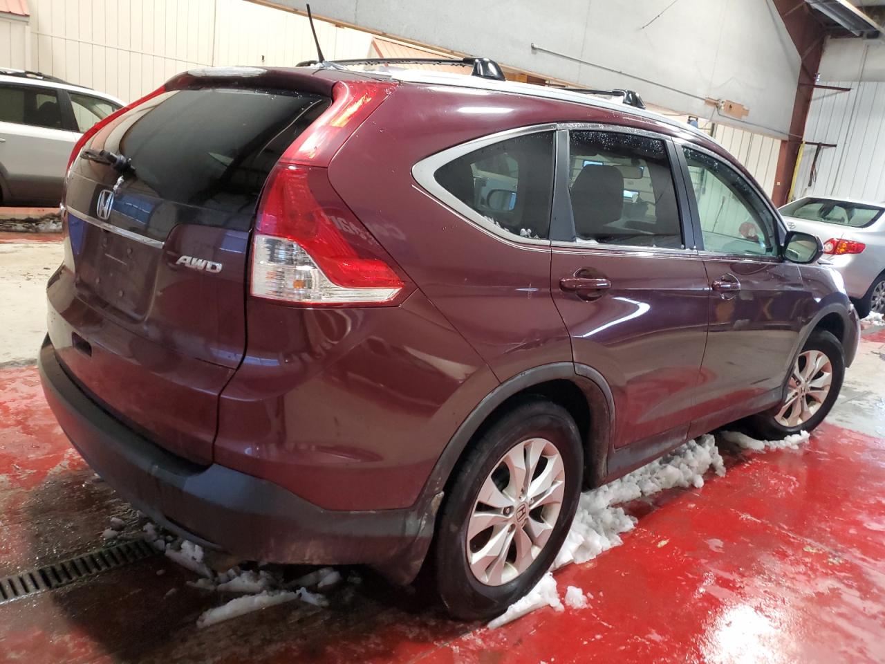 Image 3 of 2014 HONDA CR-V EXL 2014 with VIN 5J6RM4H76EL007524