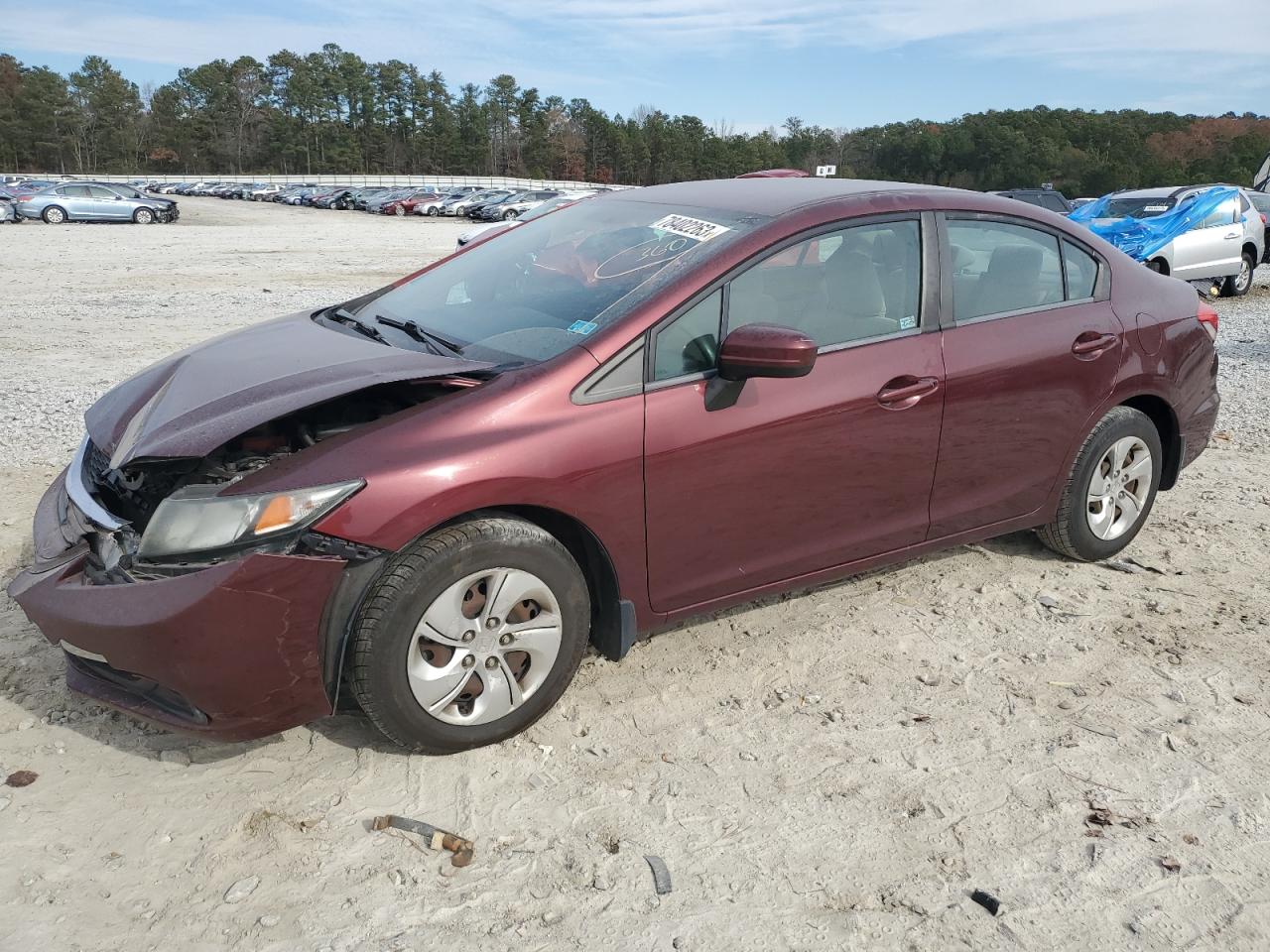 2014 HONDA CIVIC LX 2014 image