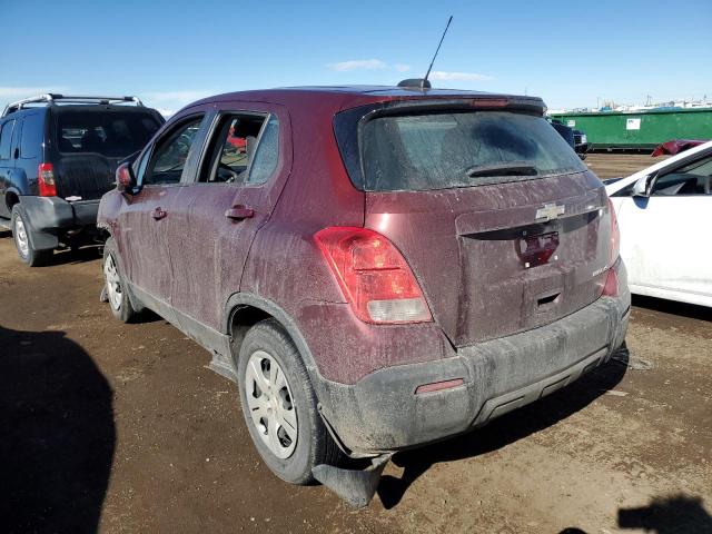 Image 2 of 2016 CHEVROLET TRAX LS 2016 with VIN 3GNCJKSB7GL253485