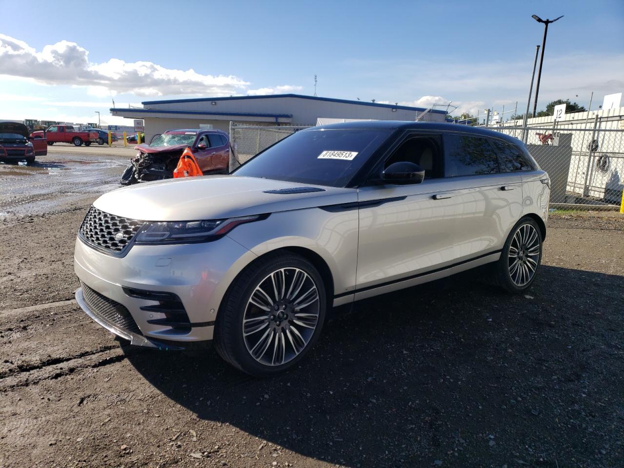 Image 1 of 2019 LAND ROVER RANGE ROVER VELAR R-DYNAMIC SE 2019 with VIN SALYL2EV4KA795473