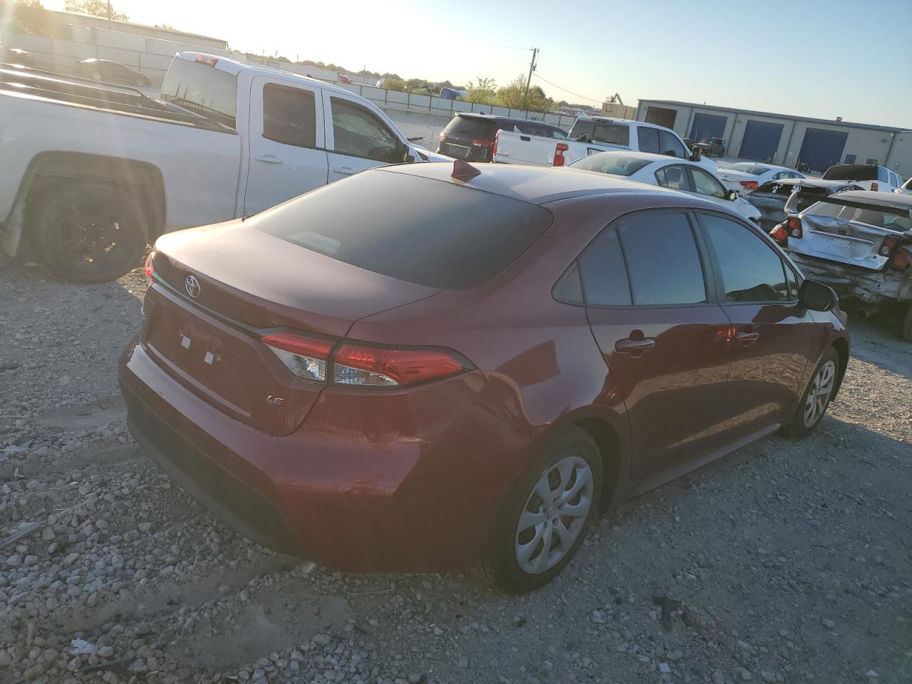 Image 3 of 2023 TOYOTA COROLLA LE 2023 with VIN 5YFB4MDE0PP000512
